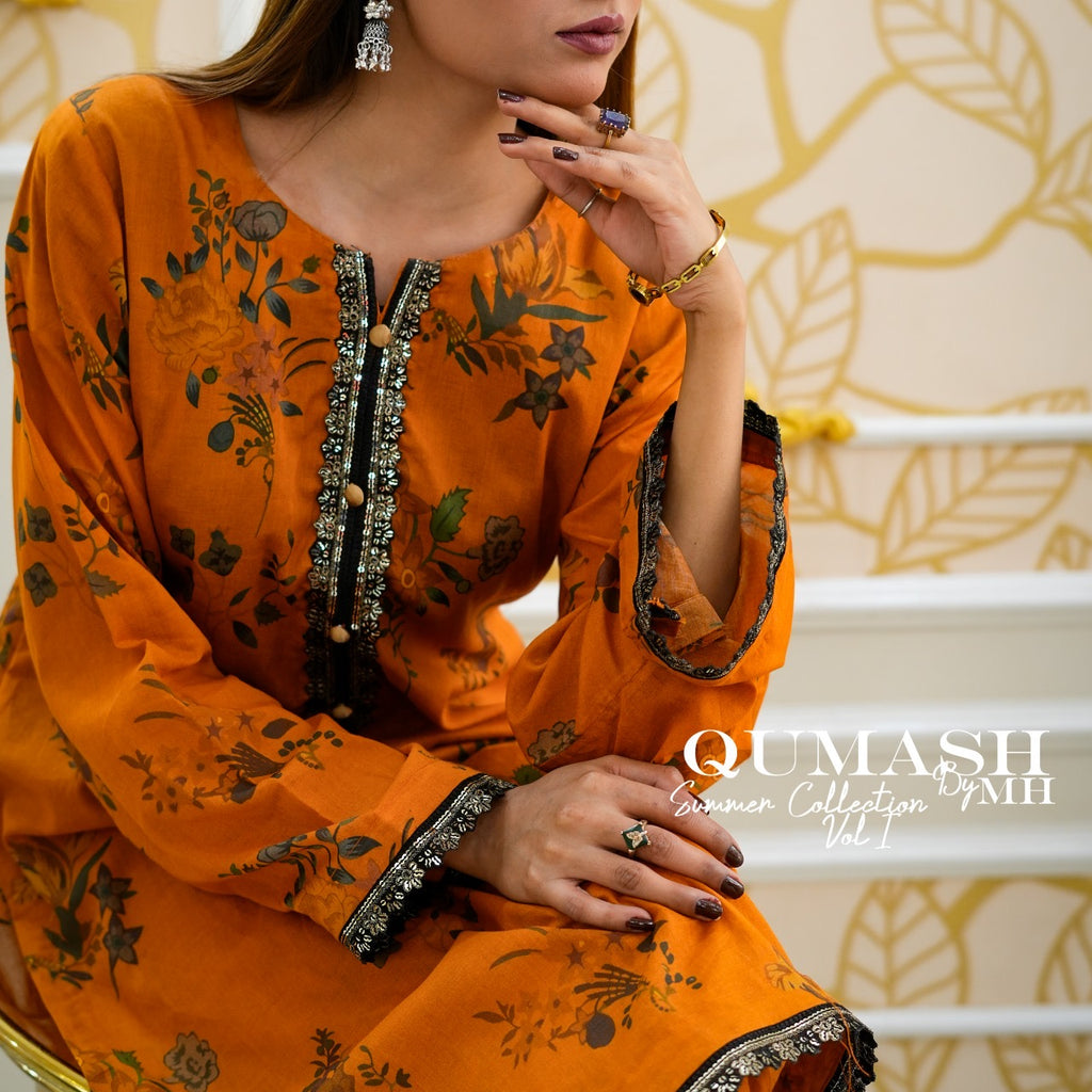 Amber Elegance 2-Piece Suit