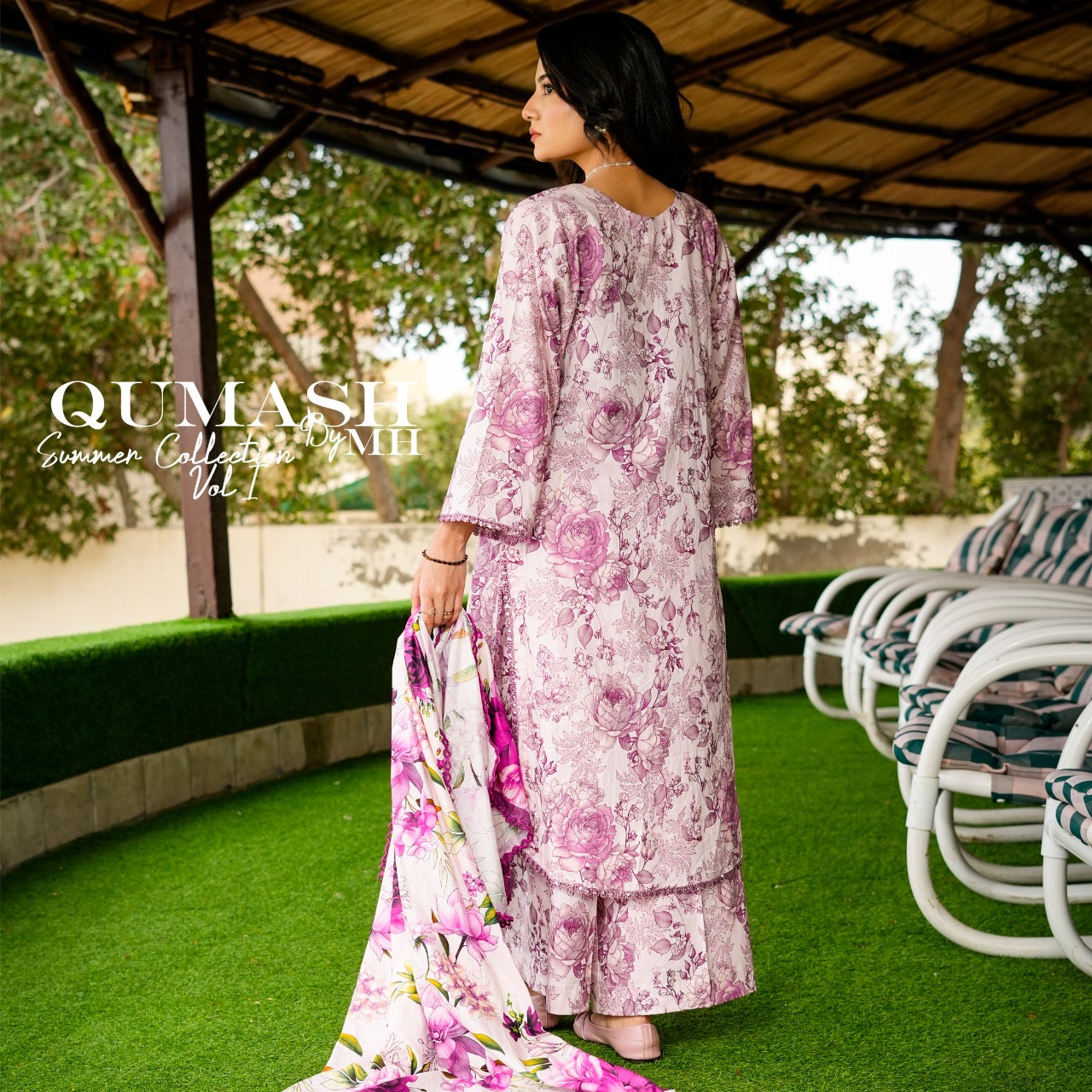 Lilac Whisper Lawn Suit