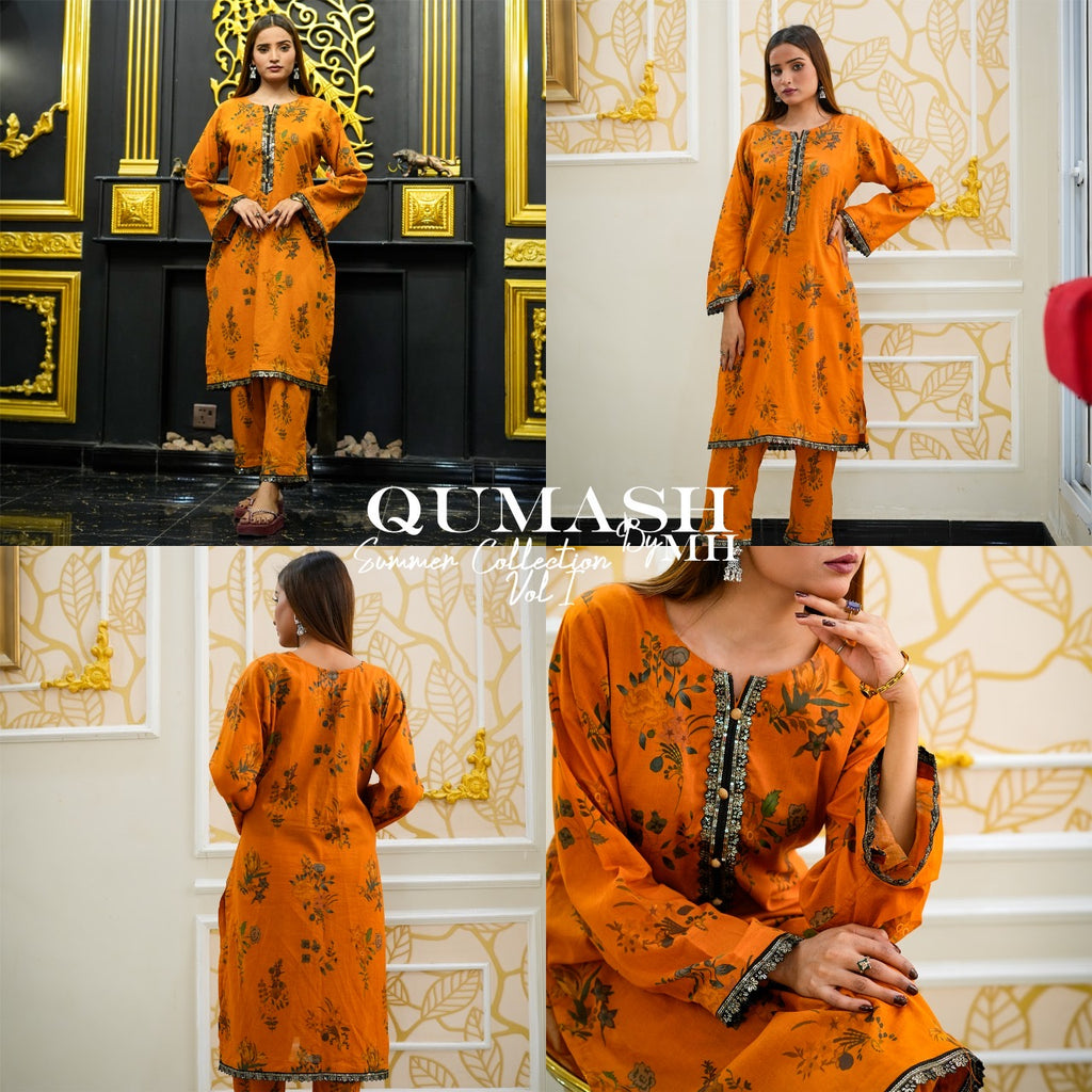 Amber Elegance 2-Piece Suit