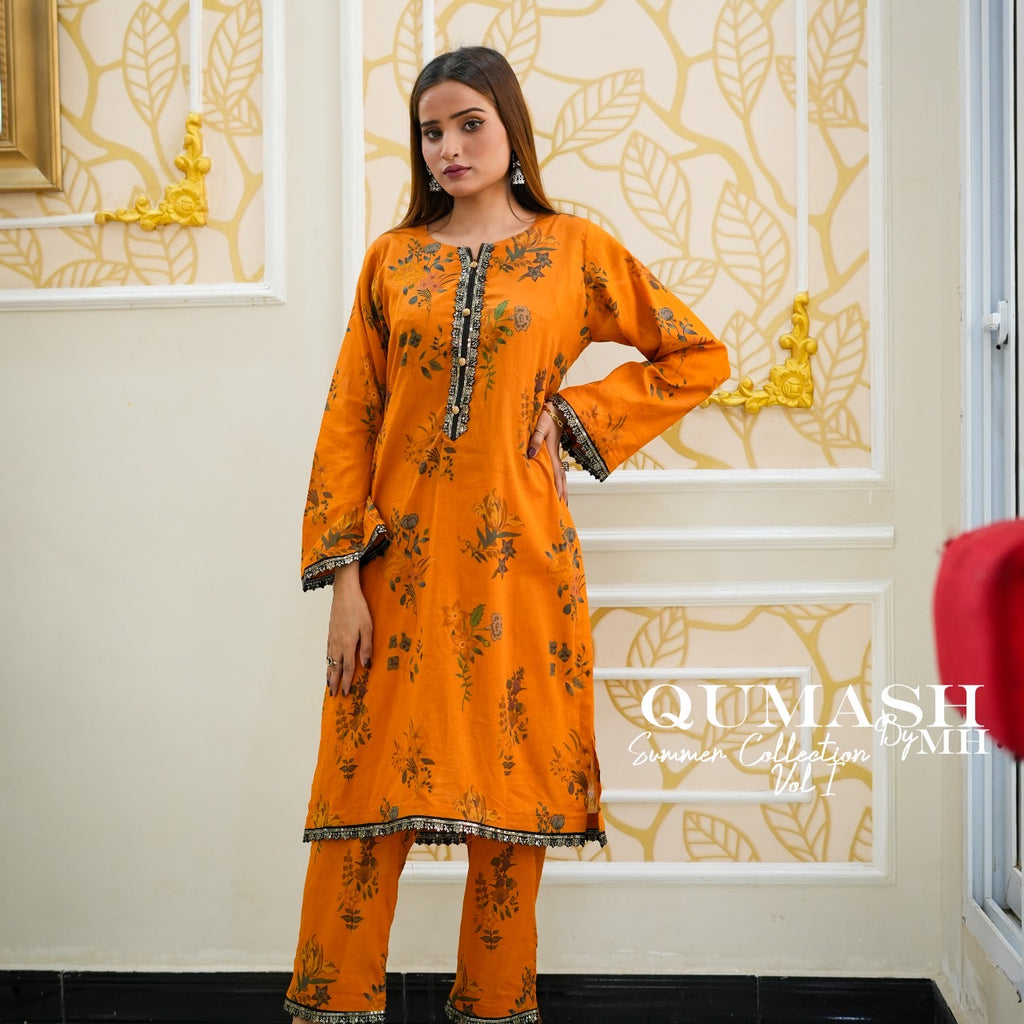 Amber Elegance 2-Piece Suit